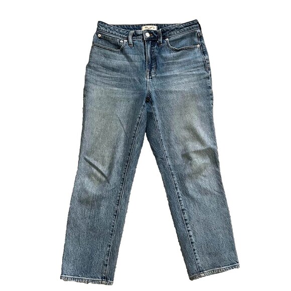 Madewell Petite Curvy Perfect Vintage Jean in Heathcote Wash 28P - Picture 1 of 9